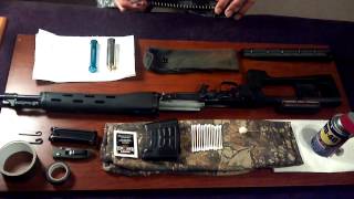 Airsoft AampK SVD Dragunov disassembly  cleaning tips [upl. by Brunella732]