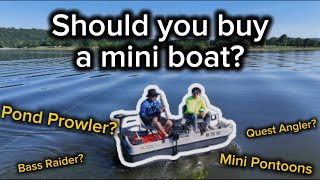 Mini Boat 1year Review Pond Prowler 8 [upl. by Mata32]