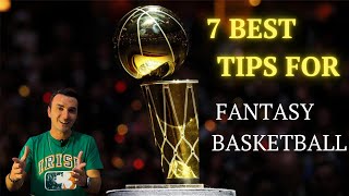 Best 7 Tips For Fantasy Basketball [upl. by Veator]