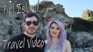 Camping at Piel Island Cumbria  Travel Vlog [upl. by Quintin233]