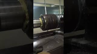 Roll Groving in CNC lathe OMPL Rashmi Metaliks [upl. by Laflam]