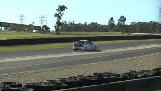 2016 Nulon Nationals Rnd 3  Charlie Dangs Mitsubishi Evolution [upl. by Ahsemaj]