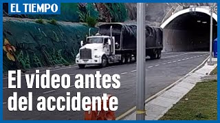 Revelan video previo al brutal accidente que dejó ocho muertos en La Línea  El Tiempo [upl. by Anaujik]