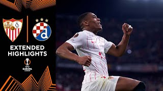 Sevilla vs Dinamo Zagreb Extended Highlights  UEL  Round of 16  Leg 1  CBS Sports Golazo [upl. by Gautea]