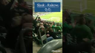 🟢 Slask 00 rakówczęstochowa 🟥 pilkanozna polska poland Wroclaw slaskwroclaw ekstraklasa [upl. by Gilud]