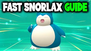 HOW TO EASILY EVOLVE MUNCHLAX INTO SNORLAX ON POKEMON BRILLIANT DIAMOND AND SHINING PEARL [upl. by Ahsatniuq527]