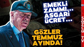 Emekliye Yüzde 25 Zam Temmuz Zamlı Maaş Hesabı Asgari Ücret Zam Oranı Uzman İsim Anlattı [upl. by Jenette]