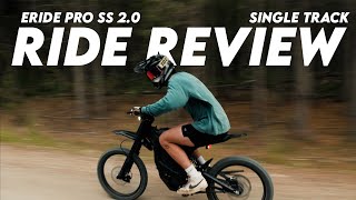 Eride Pro SS 20 Single Track Ride Review Good for Beginner Riders [upl. by Lexine]