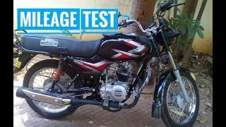 2023 Bajaj CT 125X Bs6 Mileage Test  Itna Mileage Degi Socha Nehi Tha [upl. by Norehc671]