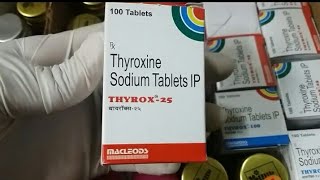 THYRONORM 125 mcg  Thyrox 25 mcg  THYROX 50 mcg  ELTROXIN 75  Thyrox 100  how to treat thyroid [upl. by Stuckey757]