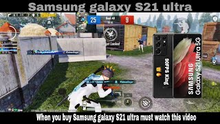 Samsung Galaxy S21 ultra Pubg Test In 2024This phone is 90fps King 👑 [upl. by Naahs]