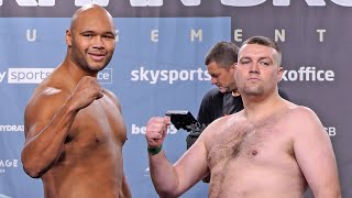 FRAZER CLARKE vs JAKE DARNELL • FULL WEIGHIN amp FINAL FACE OFF  Sky Sports Boxing [upl. by Lau]