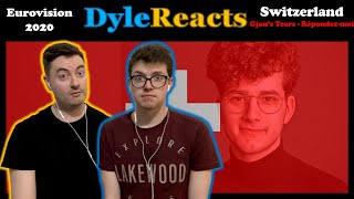 Switzerland  EUROVISION 2020 REACTION Gjons Tears  Répondezmoi DyleReacts [upl. by Emmy]