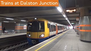 London Overground Trains at Dalston Junction [upl. by Nielson]