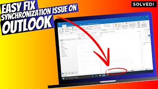 How to fix synchronization issue on Outlook 2010 2013 2016 amp 2019 [upl. by Esme]