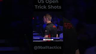 9 Ball Pool Trick Shots in US open 2022 billiards nineball poolball [upl. by Gwenora]