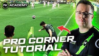 BEST FC24 CORNER TUTORIAL  FUTWIZ Academy [upl. by Ecinrev195]