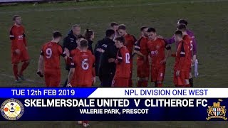 Skelmersdale United Vs Clitheroe FC 120219 [upl. by Paynter405]