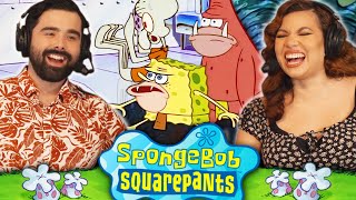 BEST EPISODES YET We Watched SPONGEBOB EPISODE 13 amp 14 For the FIRST TIME SB129 amp KARATE CHOPPERS [upl. by Theis331]