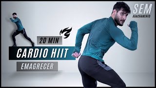 TREINO HIIT DE 20 MIN  TODOS EM PÉ  Cardio para emagrecer sem equipamentos em casa [upl. by Zingg]