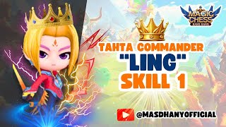 Strategi Rahasia Ling Skill 1 Auto WIN di Magic Chess  Gameplay Tips amp Tricks 👑🎉 [upl. by Annelise]