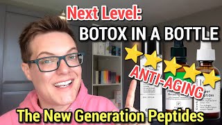 NEXT LEVEL PEPTIDE SERUMS  Ultimate Botox In A Bottle Anti Aging [upl. by Ahsima]