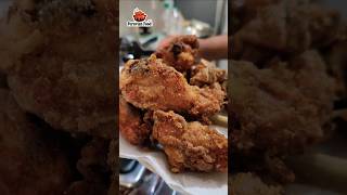 Receta de pollo frito crujiente estilo KFC asmr asmrfood pollo [upl. by Ekard]