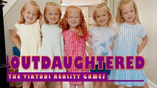 OutDaughtered  THE BUSBY QUINTS AND THE VIRTUAL REALITY GAMES  THROWBACK UPDATES 2023 [upl. by Kaleena]