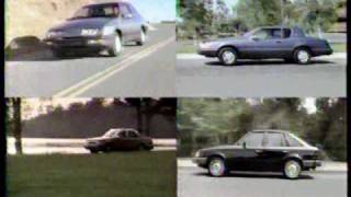 Vintage Commercials 1986 Vehicles Subaru Ford Tempo Toyota amp Muffler [upl. by Emmalee]