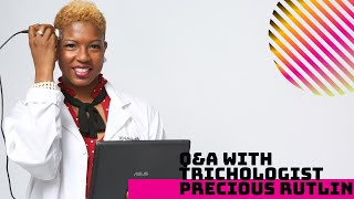 Q amp A with Trichologist Precious Rutlin Lanolin for Hair Growth or Moisturization [upl. by Karlin]