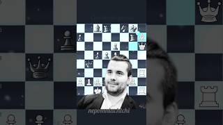 nepomniachtchi Double brilliant move chessshorts chessgame [upl. by Whitney]