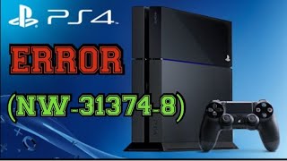 ERROR NW313748  PS4  QUIERES SABER CÓMO SOLUCIONARLO [upl. by Suez635]