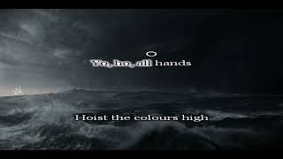 The Wellermen  Hoist The Colours KARAOKE  INSTRUMENTAL  LYRICS [upl. by Naillik135]