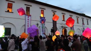 spot lluvia globos HD 1080p Cantoya Pátzcuaro [upl. by Akiemaj]