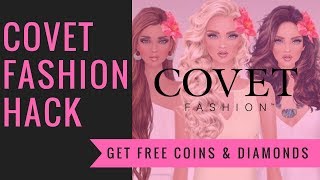 Covet Fashion Hack and Cheats  Free Diamonds and Cash 2018 [upl. by Katey]