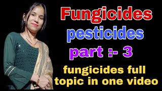 Fungicides  pesticides  part 3  types of fungicides  classification of fungicides  chemistry [upl. by Feenah679]