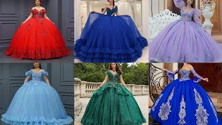 VESTIDOS PARA QUINCEAÃ‘ERA LINDO DE MODA VETDOS PARA 15 AÃ‘OS 20232024 [upl. by Edaw]