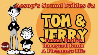 Aesops Sound Fables 2  1930s Tom and Jerry [upl. by Ovida167]