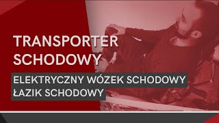 Transporter schodowy elektryczny wózek schodowy łazik schodowy – czyli schodołaz [upl. by Filomena689]