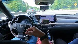 Self Driving Kent WA to Portland OR on Comma Three OpenPilot 0814 Lexus ES300h Automation Comma AI [upl. by Atal]