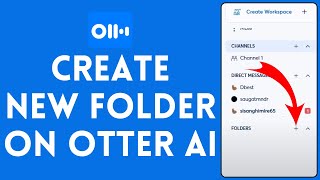 How to Create New Folder in Otter AI 2024  Register New Folder in Otter AI [upl. by Kathlene248]