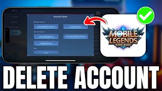 How to Delete Mobile Legends Account Permanently 2024  iPhoneAndroid [upl. by Enala]