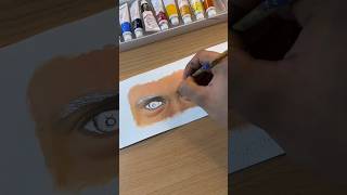 3D Moving Eyes 👀 painting  Tutorial ✨ shorts [upl. by Buine]