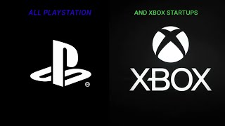 All PlayStation and Xbox console startups  KyreeC24 [upl. by Cohbert]