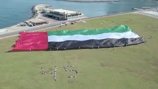 UAE National Day  SkydiveDubai [upl. by Inoj]