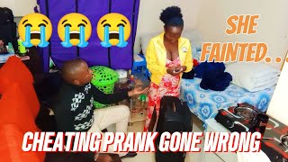 Is he CHEATING prank gone wrong  she fainted 🥵🥵 [upl. by Chura838]