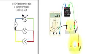 Le circuit en dérivation intensité [upl. by Ecirpak]