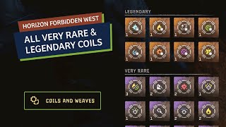 All Very Rare amp Legendary Coils Locations In Horizon 2 Guide Easy Farming Guide amp Some Tips [upl. by Sale]