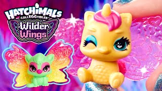 Hatchimals NEW CollEGGTibles WILDER WINGS HUGE WINGS [upl. by Sidras]