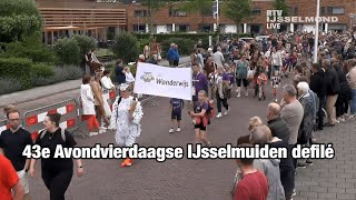 43e Avondvierdaagse IJsselmuiden defilé [upl. by Aran692]